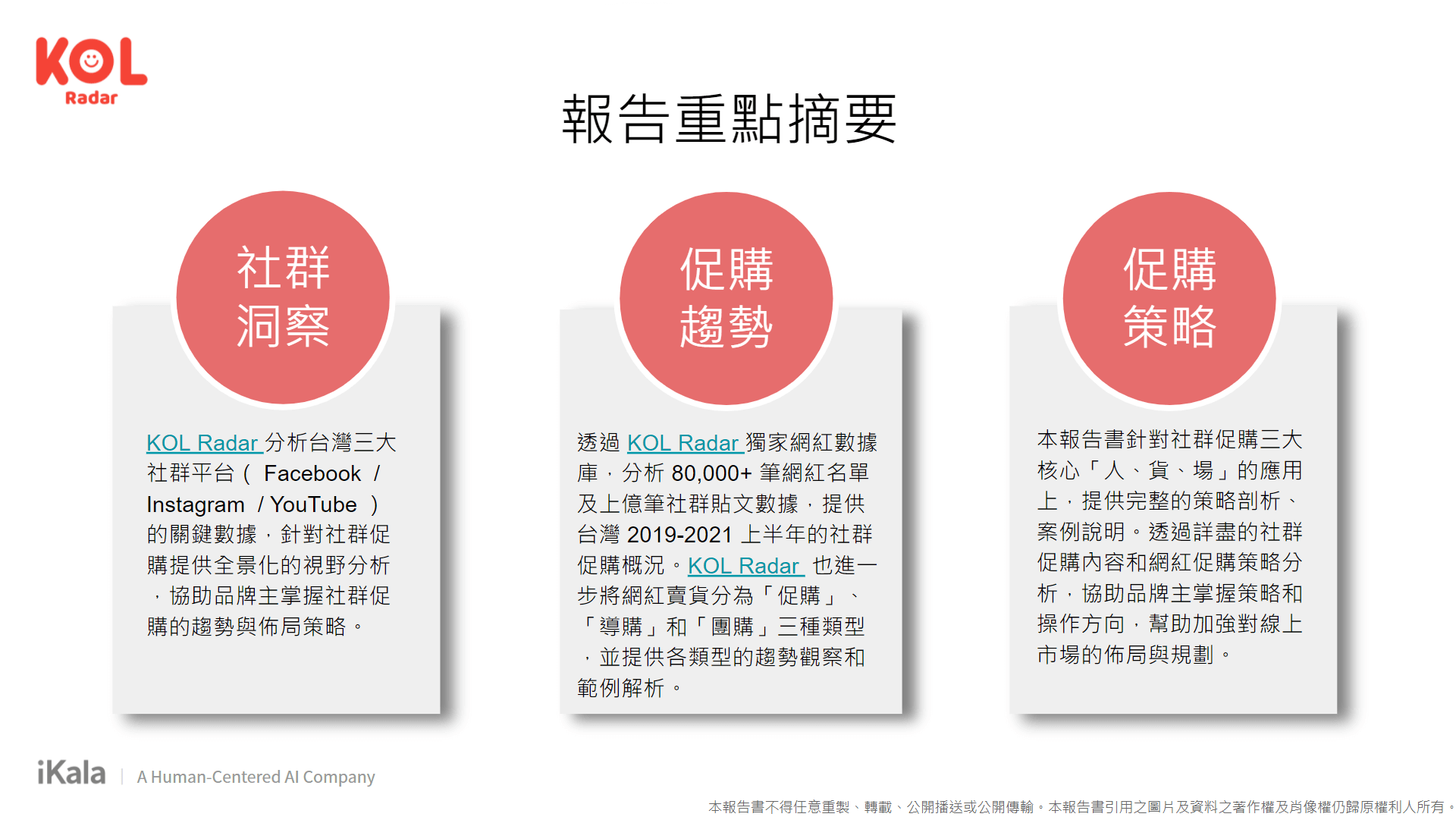 網紅與社群促購洞察報告書重點摘要