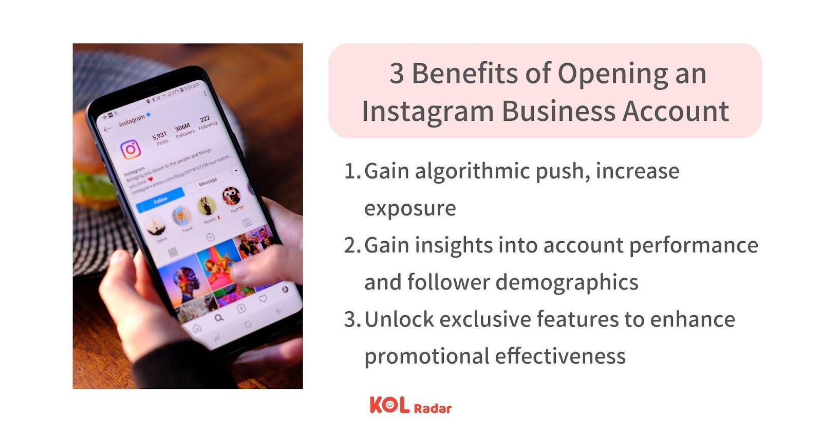 3 Benefits of Opening an Instagram Business Account