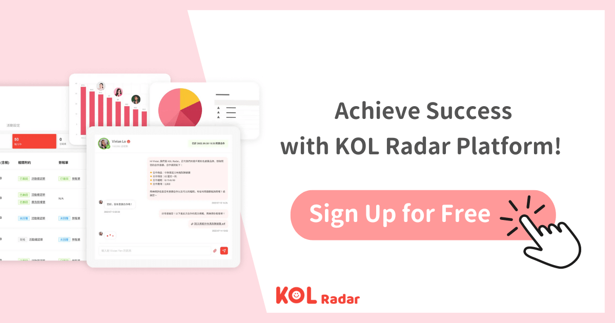 Achieve Success with KOL Radar Platform - Sign Up for Free!