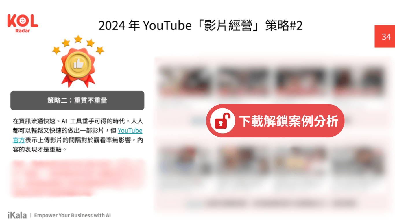 YouTube 影片經營策略